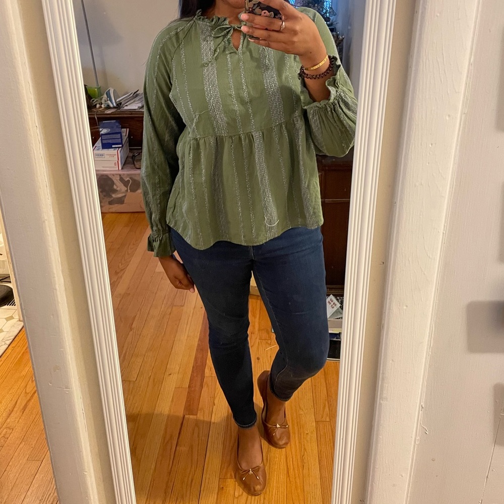 Cute peasant blouse